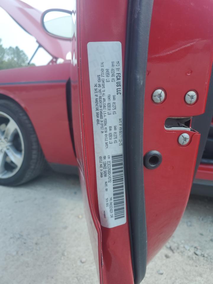 2C3CDZAG8GH145752 2016 Dodge Challenger Sxt