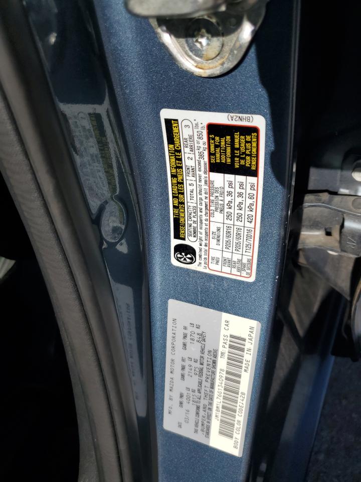JM1BM1L76G1340978 2016 Mazda 3 Touring