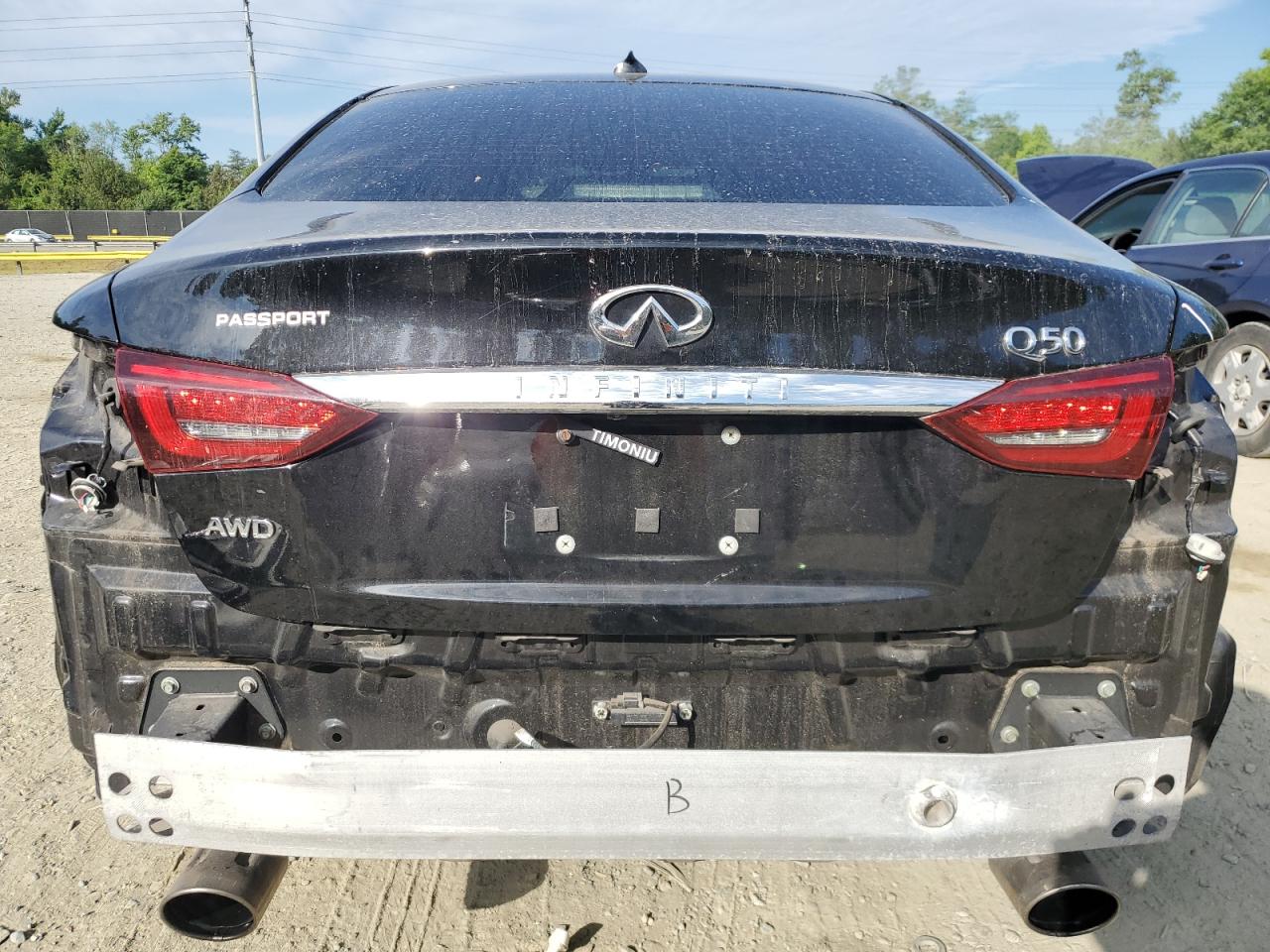 JN1EV7AR0JM445137 2018 Infiniti Q50 Luxe