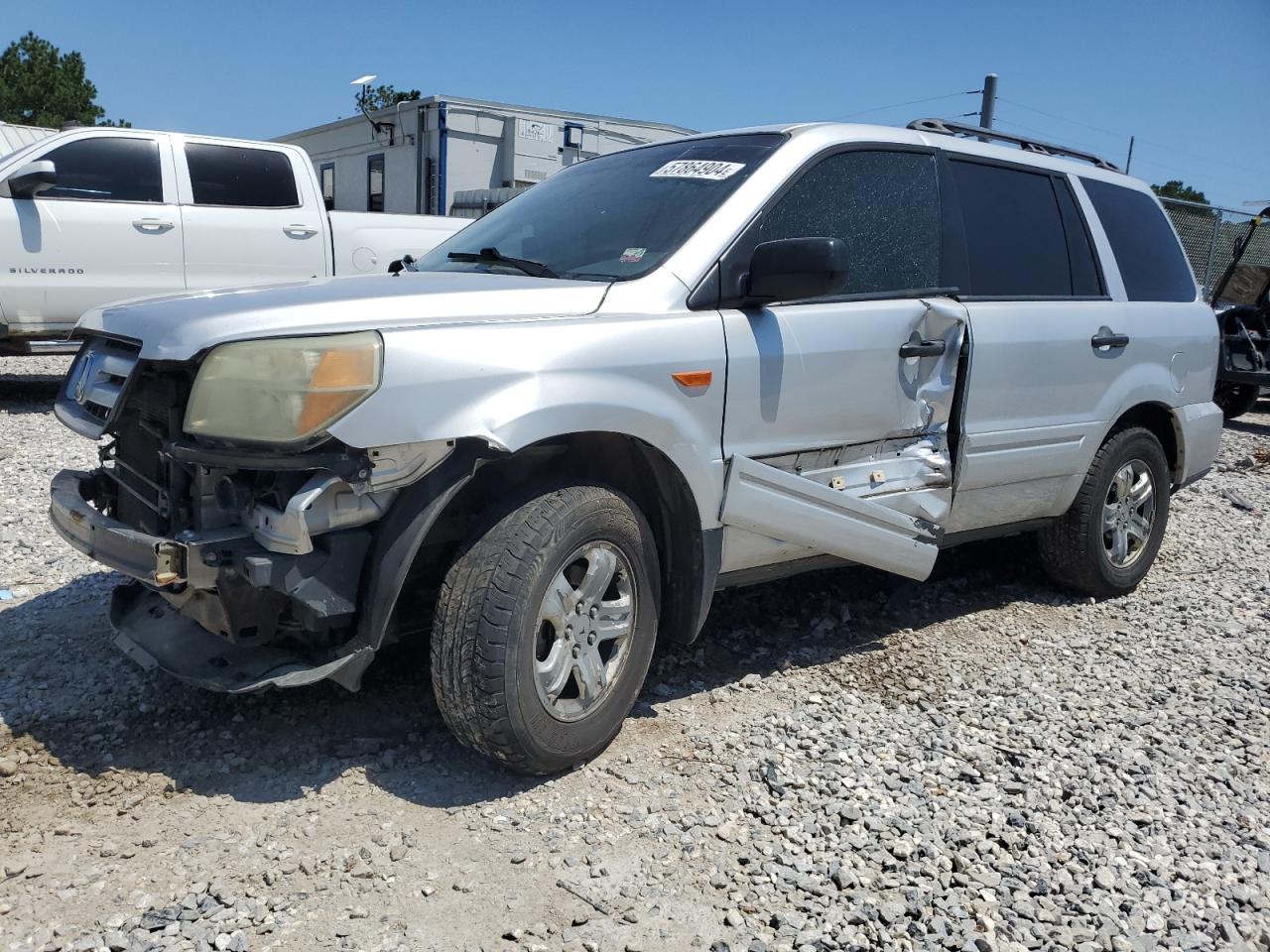 5FNYF18166B003791 2006 Honda Pilot Lx