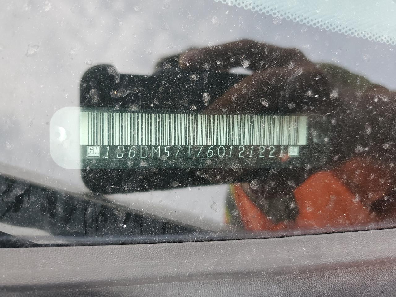 1G6DM57T760121221 2006 Cadillac Cts