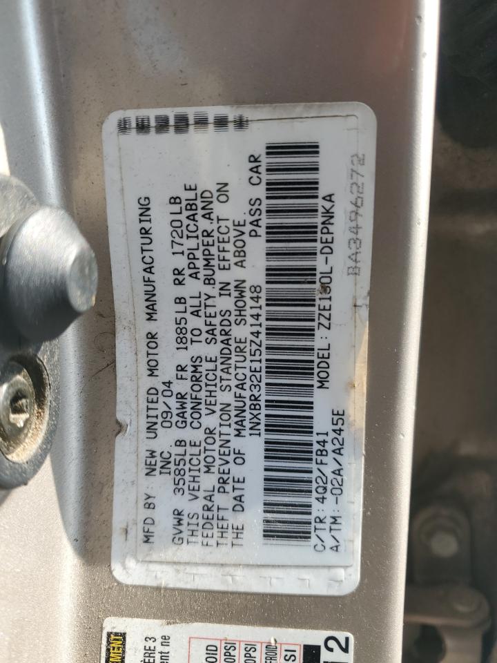 1NXBR32E15Z414148 2005 Toyota Corolla Ce