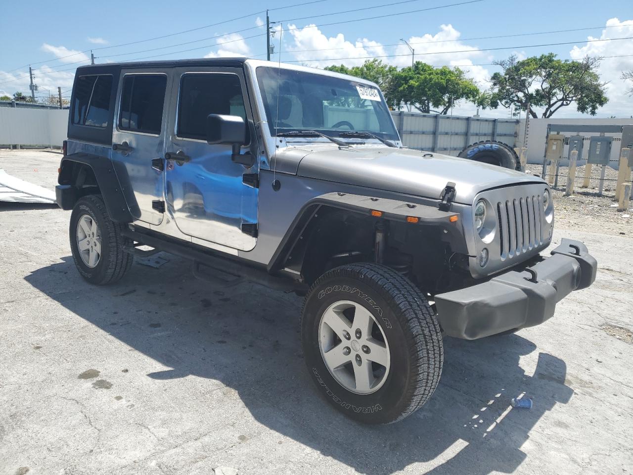 2016 Jeep Wrangler Unlimited Sport vin: 1C4BJWDG0GL288031