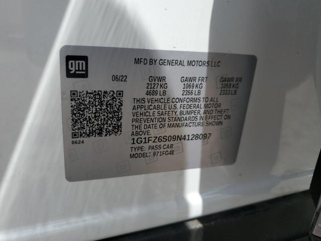 2022 Chevrolet Bolt Euv Premier VIN: 1G1FZ6S09N4128097 Lot: 60903254