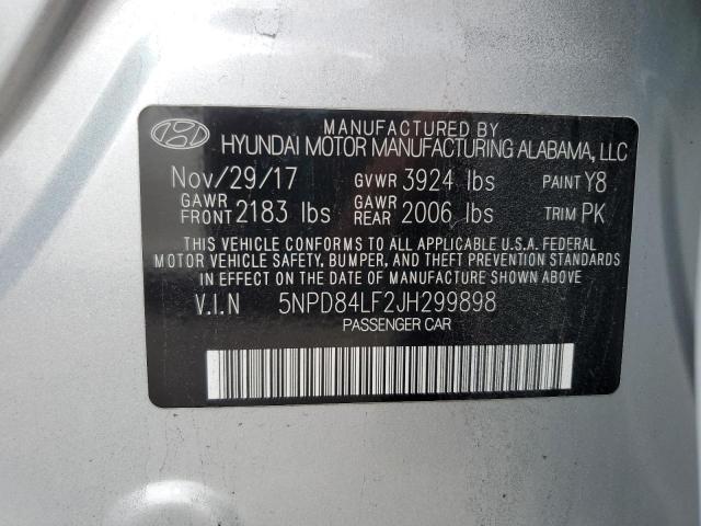 5NPD84LF2JH299898 2018 HYUNDAI ELANTRA - Image 13