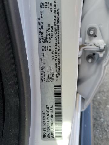 2020 DODGE RAM 1500 1C6SRFFT9LN389447