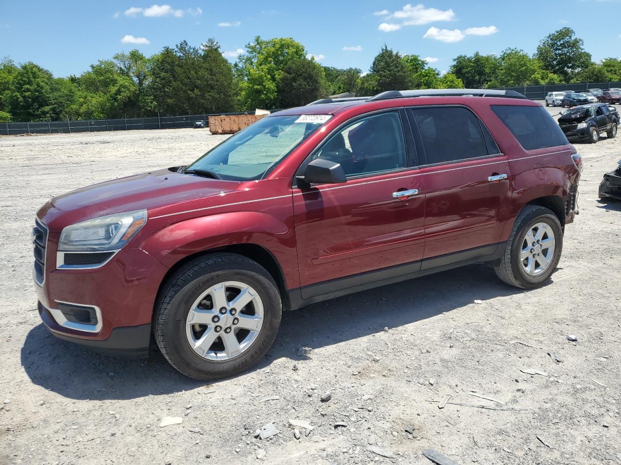 1GKKRPKD2FJ121210 2015 GMC Acadia Sle