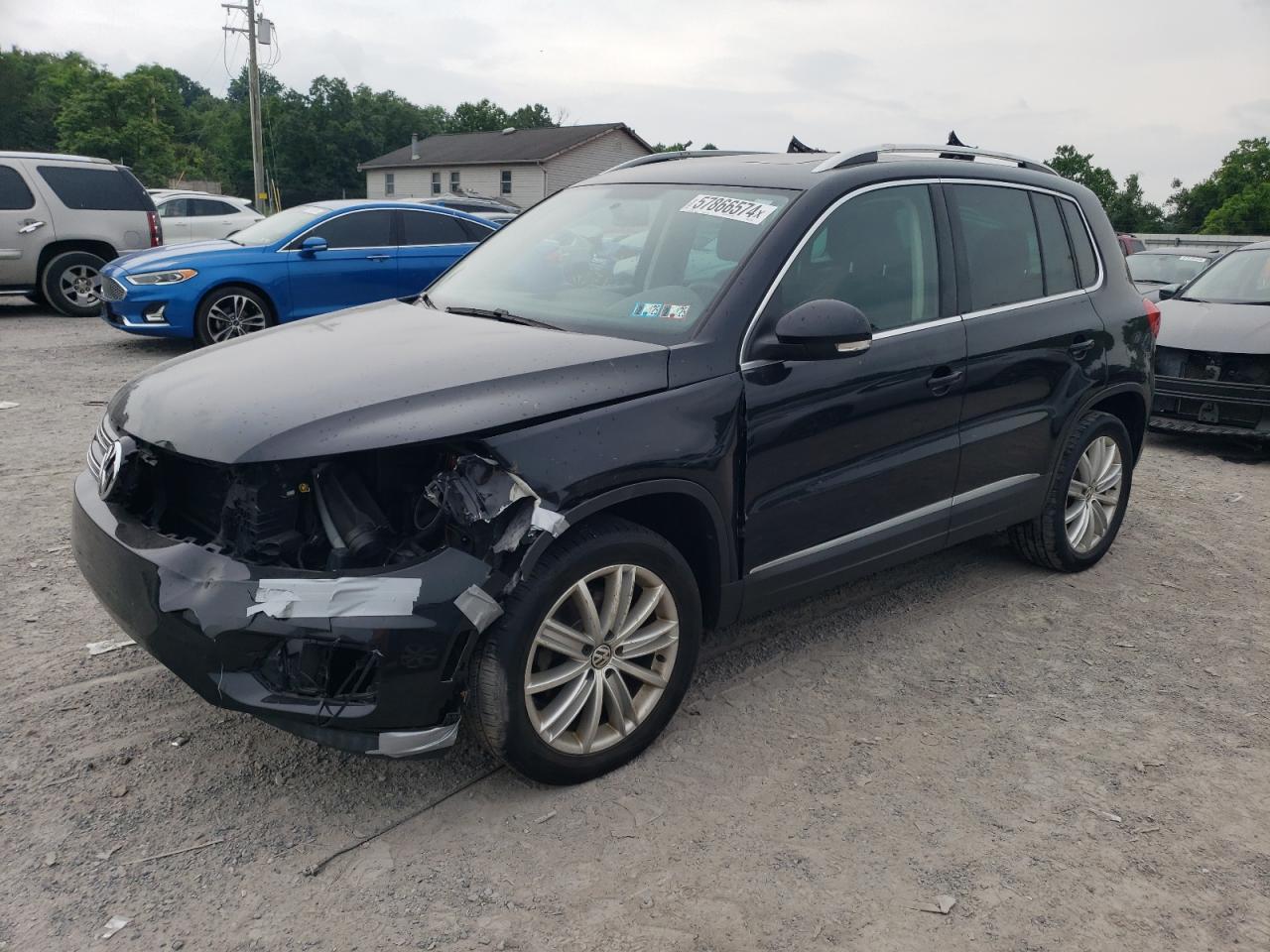 WVGBV7AX7FW511690 2015 Volkswagen Tiguan S