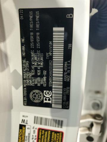 2022 Toyota Highlander Hybrid Xle VIN: 5TDABRCHXNS555952 Lot: 54998794