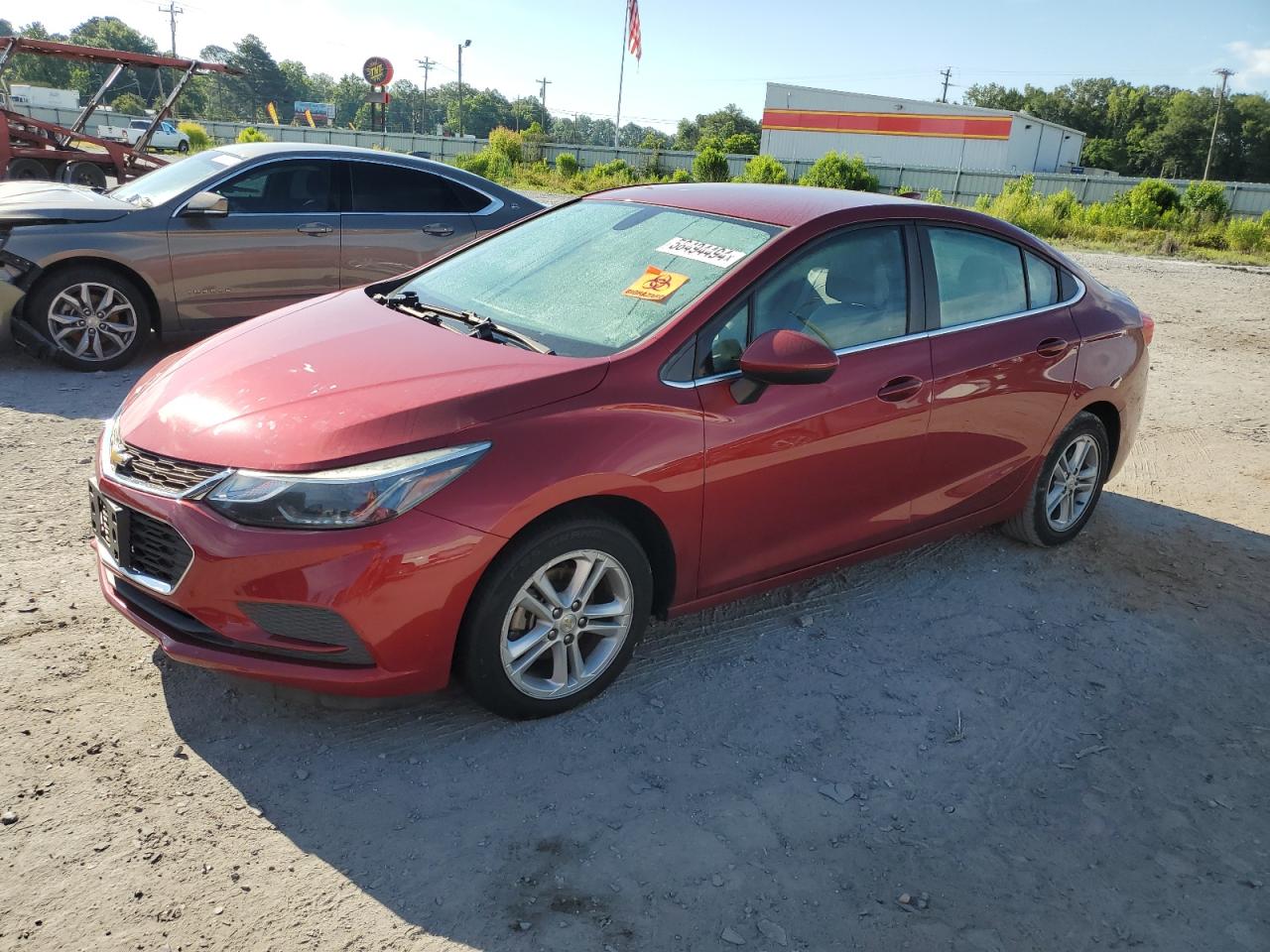 2017 Chevrolet Cruze Lt vin: 3G1BE5SM9HS559521