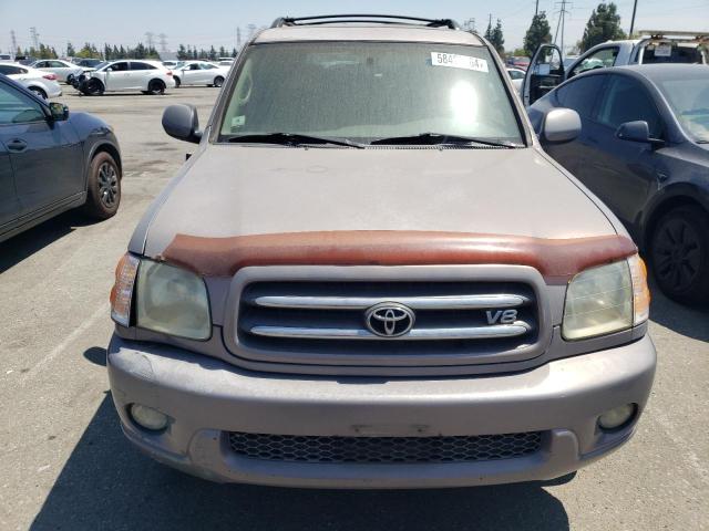 2002 Toyota Sequoia Limited VIN: 5TDZT38A72S060516 Lot: 58450664