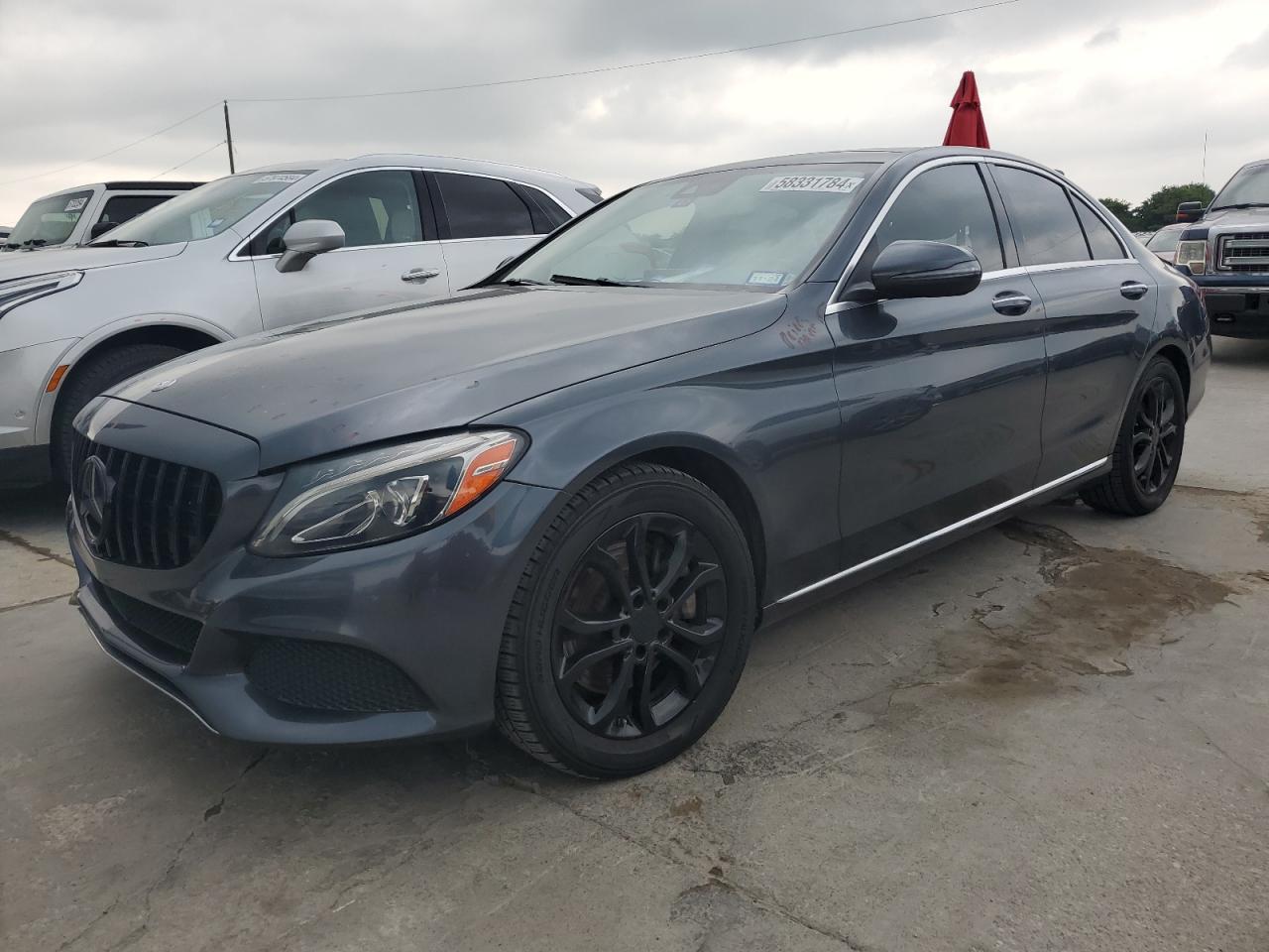 WDDWF4KB3GR145219 2016 Mercedes-Benz C 300 4Matic