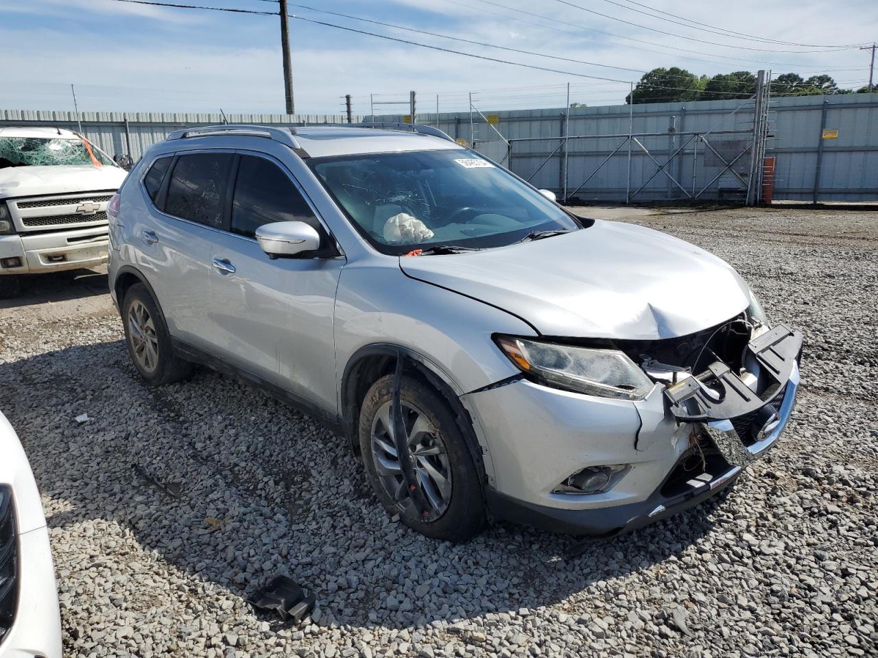 2015 Nissan Rogue S vin: 5N1AT2MT2FC854776