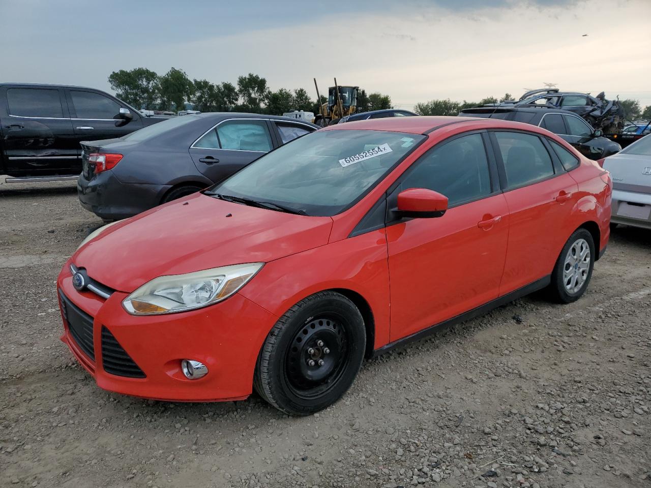 2012 Ford Focus Se vin: 1FAHP3F27CL254001