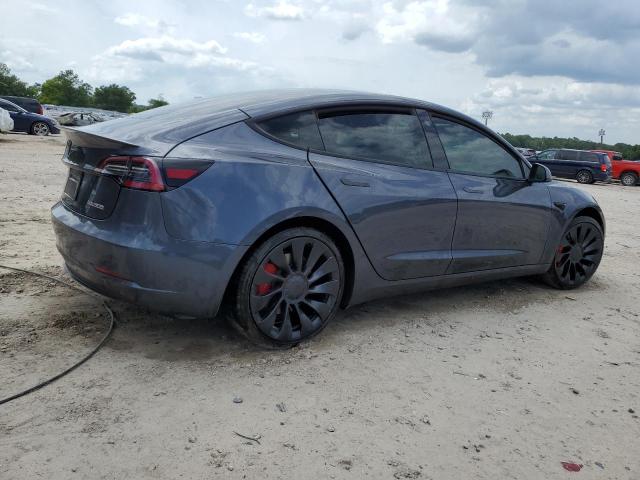 VIN 5YJ3E1EC0NF261869 2022 TESLA MODEL 3 no.3