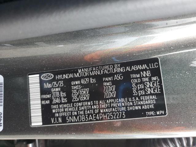 2023 HYUNDAI TUCSON SEL - 5NMJB3AE4PH252273