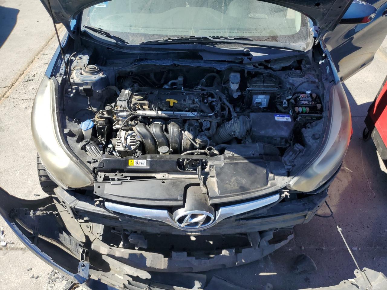 KMHDH4AEXFU330768 2015 Hyundai Elantra Se