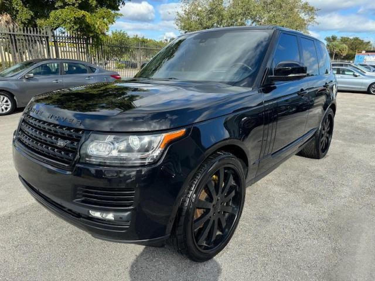 2016 Land Rover Range Rover Supercharged vin: SALGS2EF6GA262345