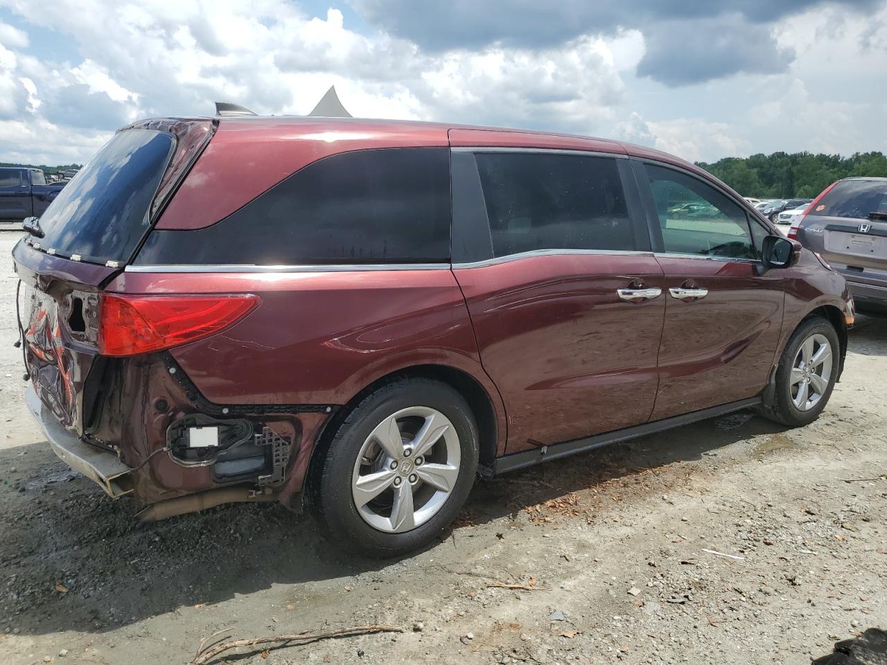 2019 Honda Odyssey Exl vin: 5FNRL6H78KB045842