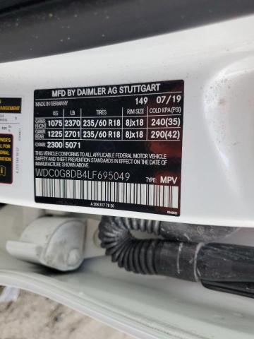 2020 Mercedes-Benz Glc 300 VIN: WDC0G8DB4LF695049 Lot: 60469104