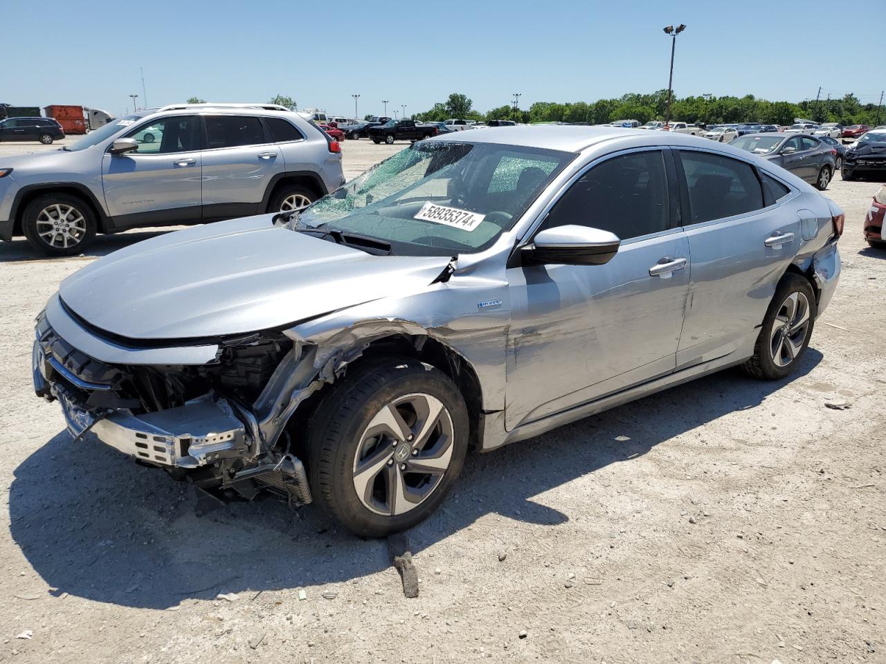 Lot #2957466408 2019 HONDA INSIGHT EX