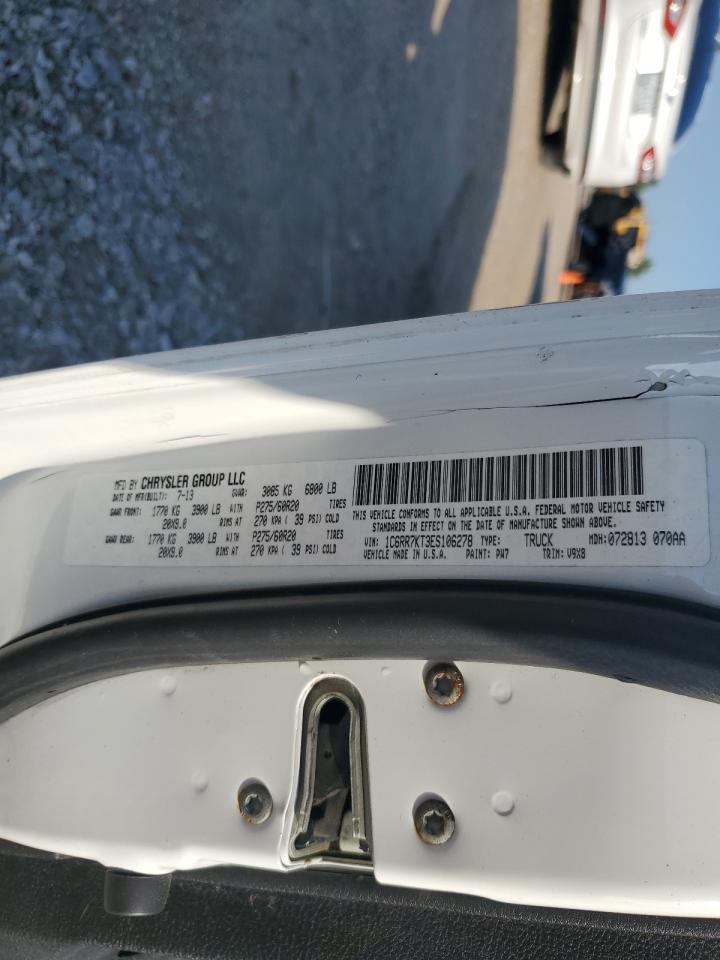 1C6RR7KT3ES106278 2014 Ram 1500 St