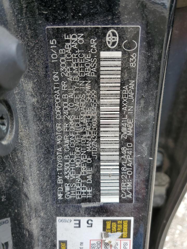 JTDZN3EUXGJ045599 2016 Toyota Prius V