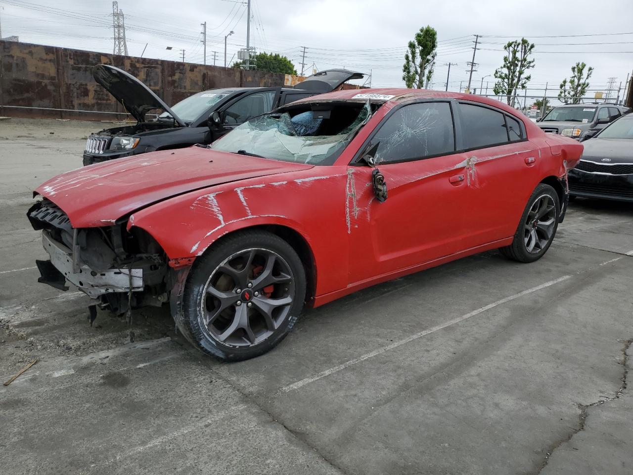 2014 Dodge Charger Se vin: 2C3CDXBG6EH177308