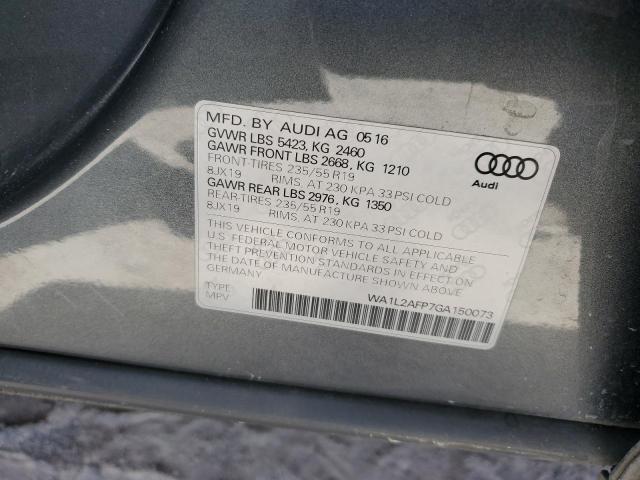 VIN WA1L2AFP7GA150073 2016 Audi Q5, Premium Plus no.12