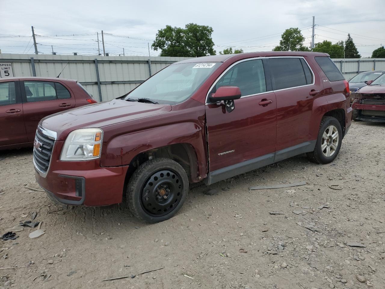 2016 GMC Terrain Sle vin: 2GKFLSEK0G6129076