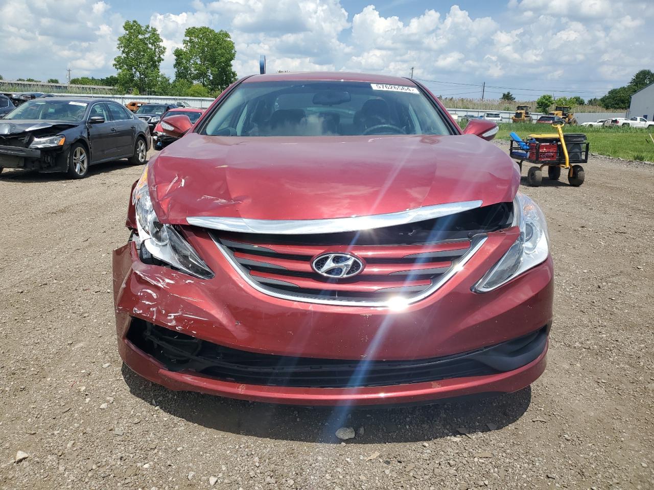 5NPEB4AC3EH822575 2014 Hyundai Sonata Gls