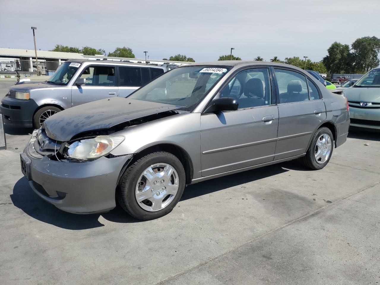 JHMES16525S007521 2005 Honda Civic Lx