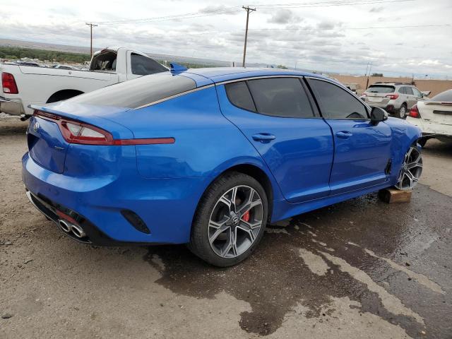 KIA STINGER GT 2018 blue  gas KNAE55LC1J6009117 photo #4