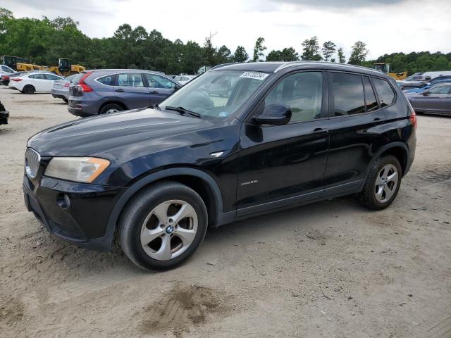 2011 BMW X3 xDrive28I VIN: 5UXWX5C5XBLK59119 Lot: 58720234