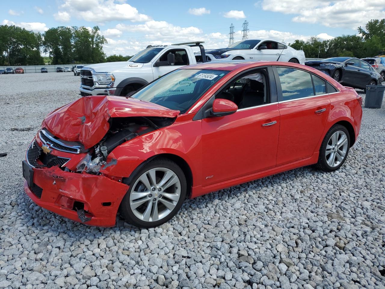 2014 Chevrolet Cruze Ltz vin: 1G1PG5SBXE7136570