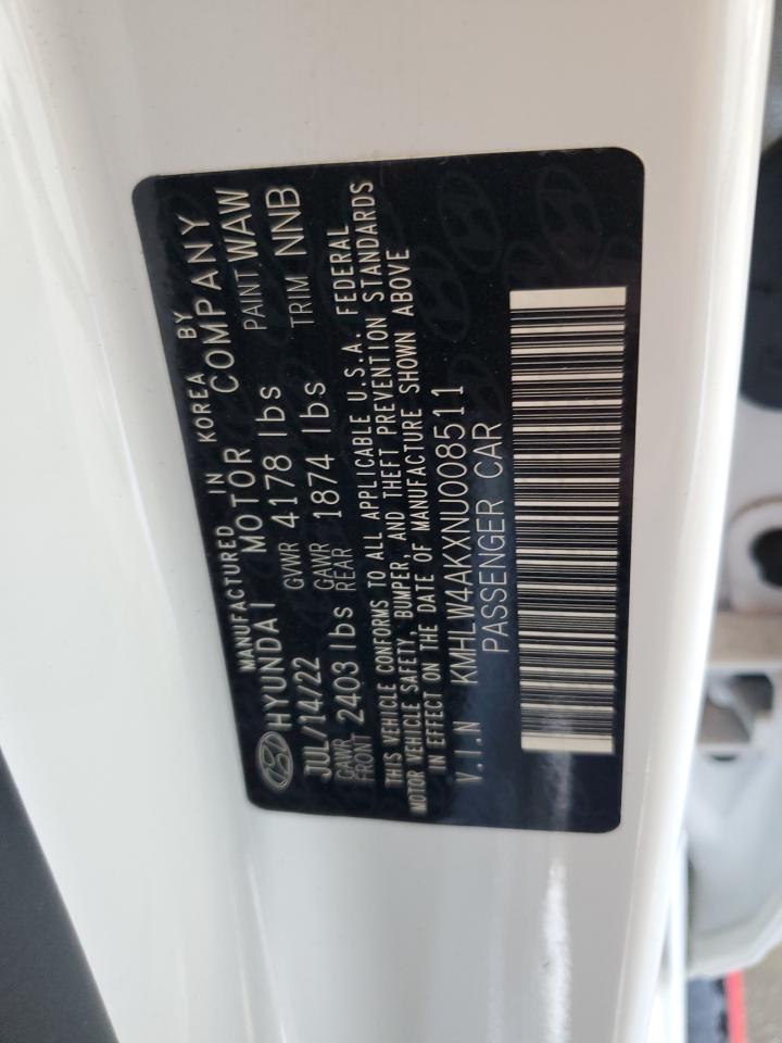 KMHLW4AKXNU008511 2022 Hyundai Elantra N