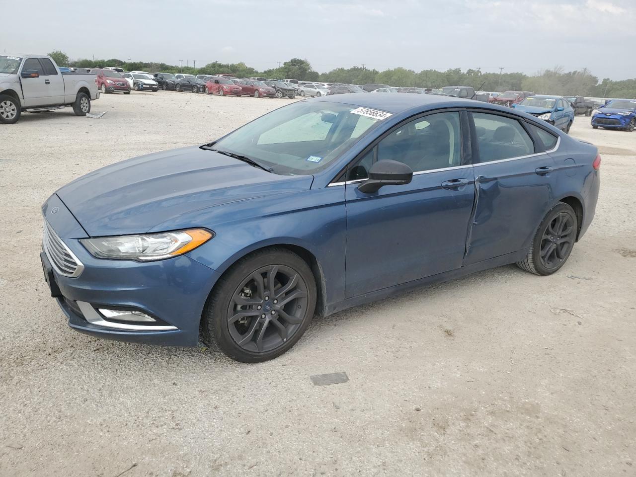 2018 Ford Fusion Se vin: 3FA6P0HD5JR256557