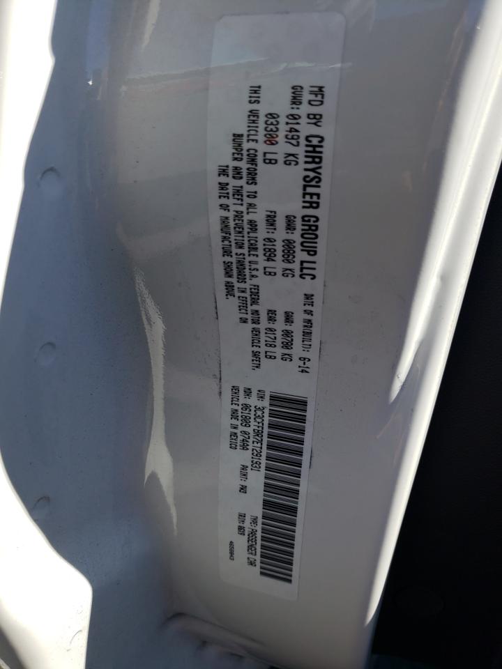 3C3CFFBR7ET291931 2014 Fiat 500 Sport