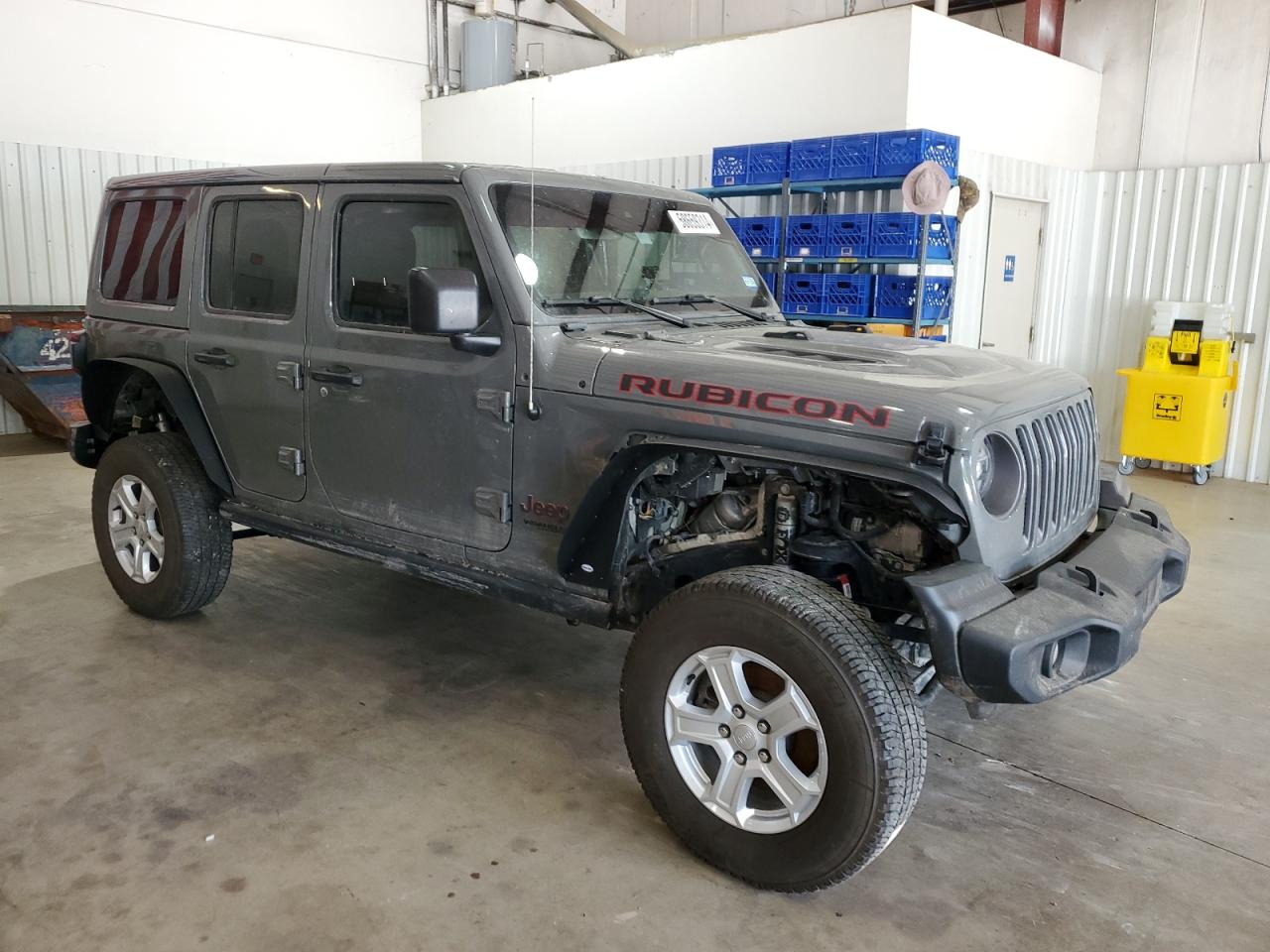 2019 Jeep Wrangler Unlimited Rubicon vin: 1C4HJXFG9KW604210