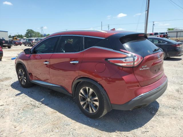  NISSAN MURANO 2015 Червоний