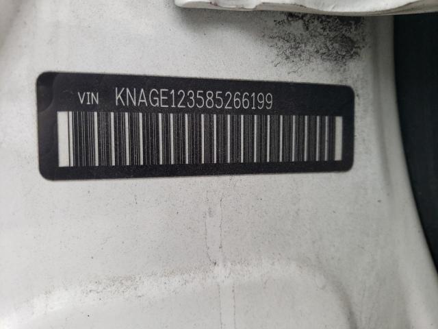 2008 Kia Optima Lx VIN: KNAGE123585266199 Lot: 56964734