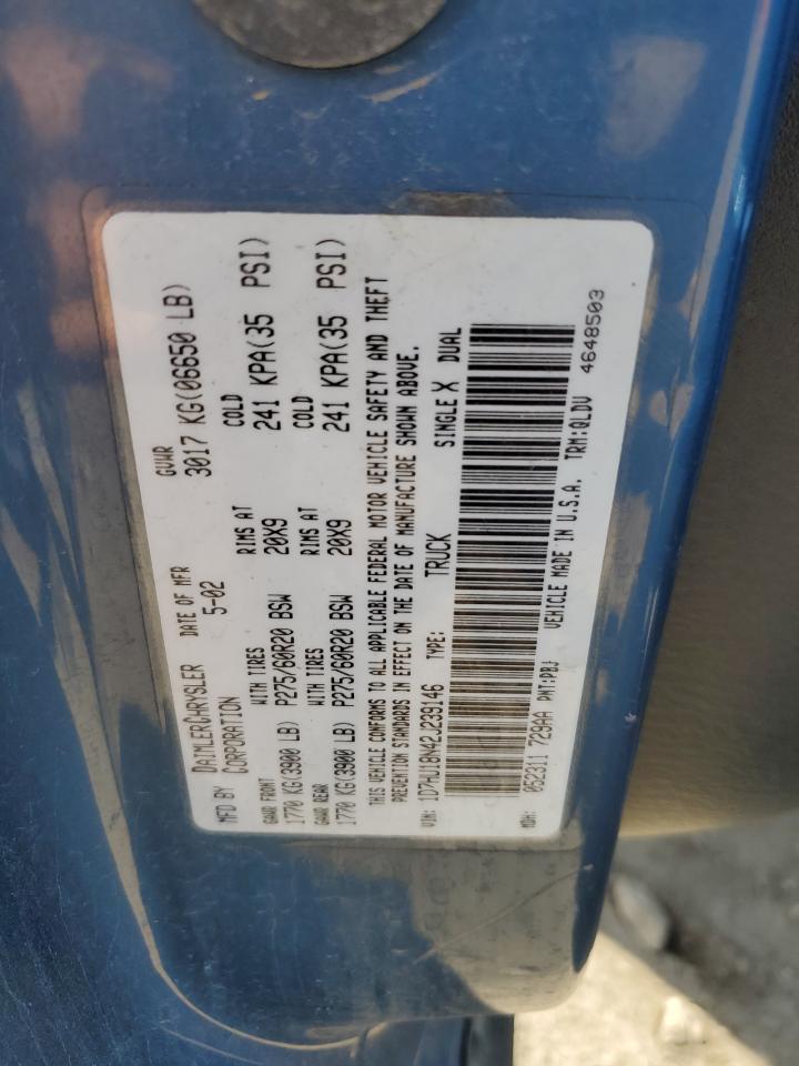 1D7HU18N42J239146 2002 Dodge Ram 1500