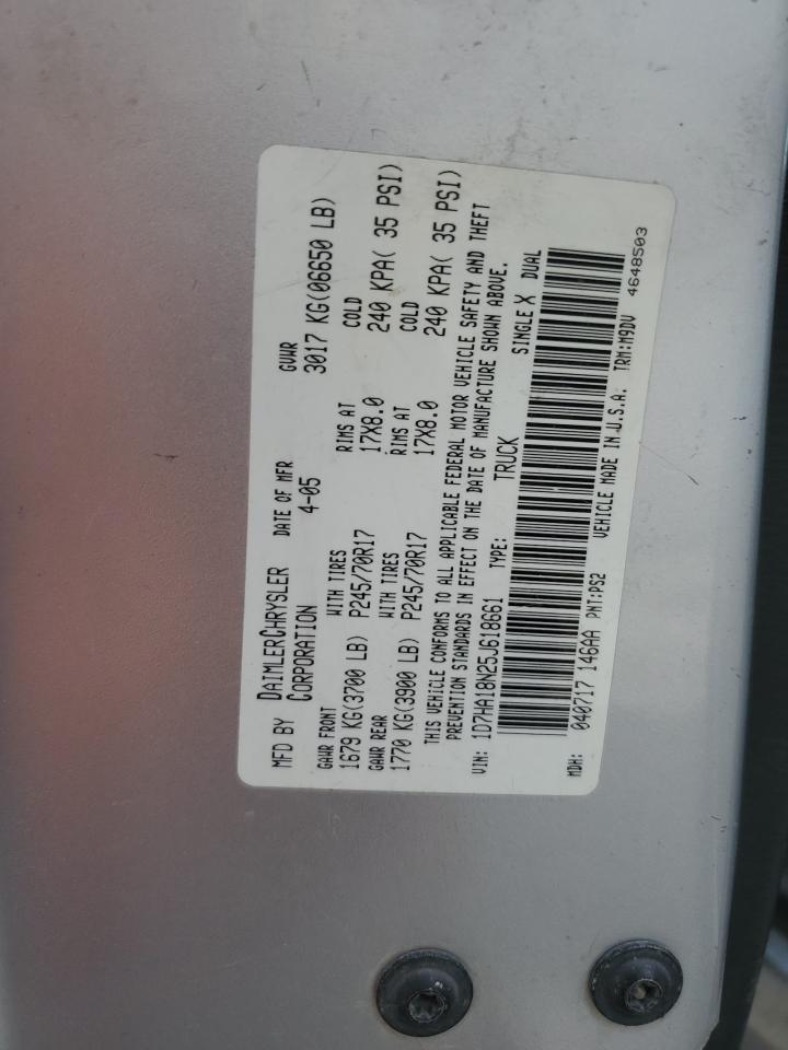 1D7HA18N25J618661 2005 Dodge Ram 1500 St