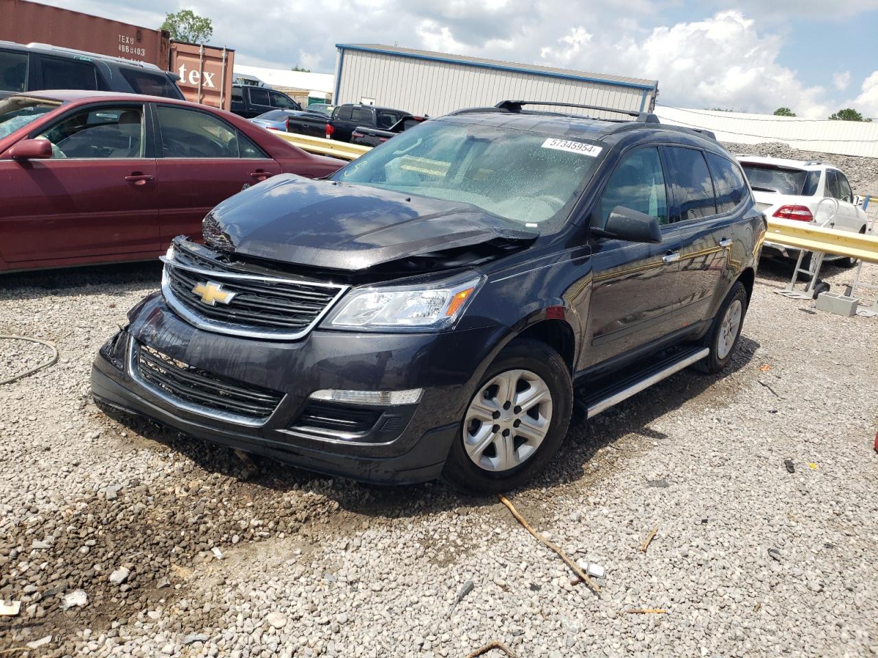 2015 Chevrolet Traverse Ls vin: 1GNKRFED9FJ371343