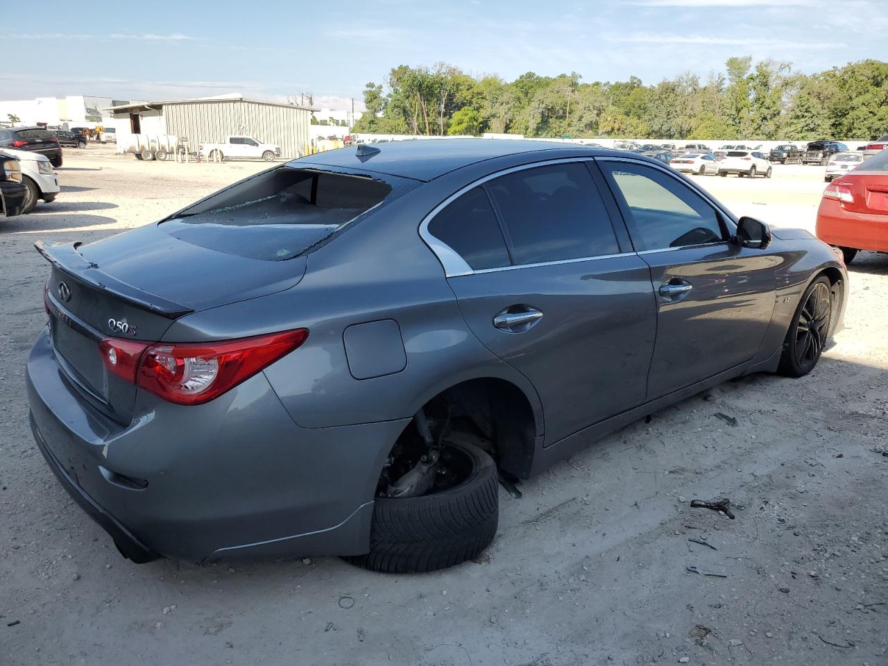 JN1BV7AR8FM400456 2015 Infiniti Q50 Base