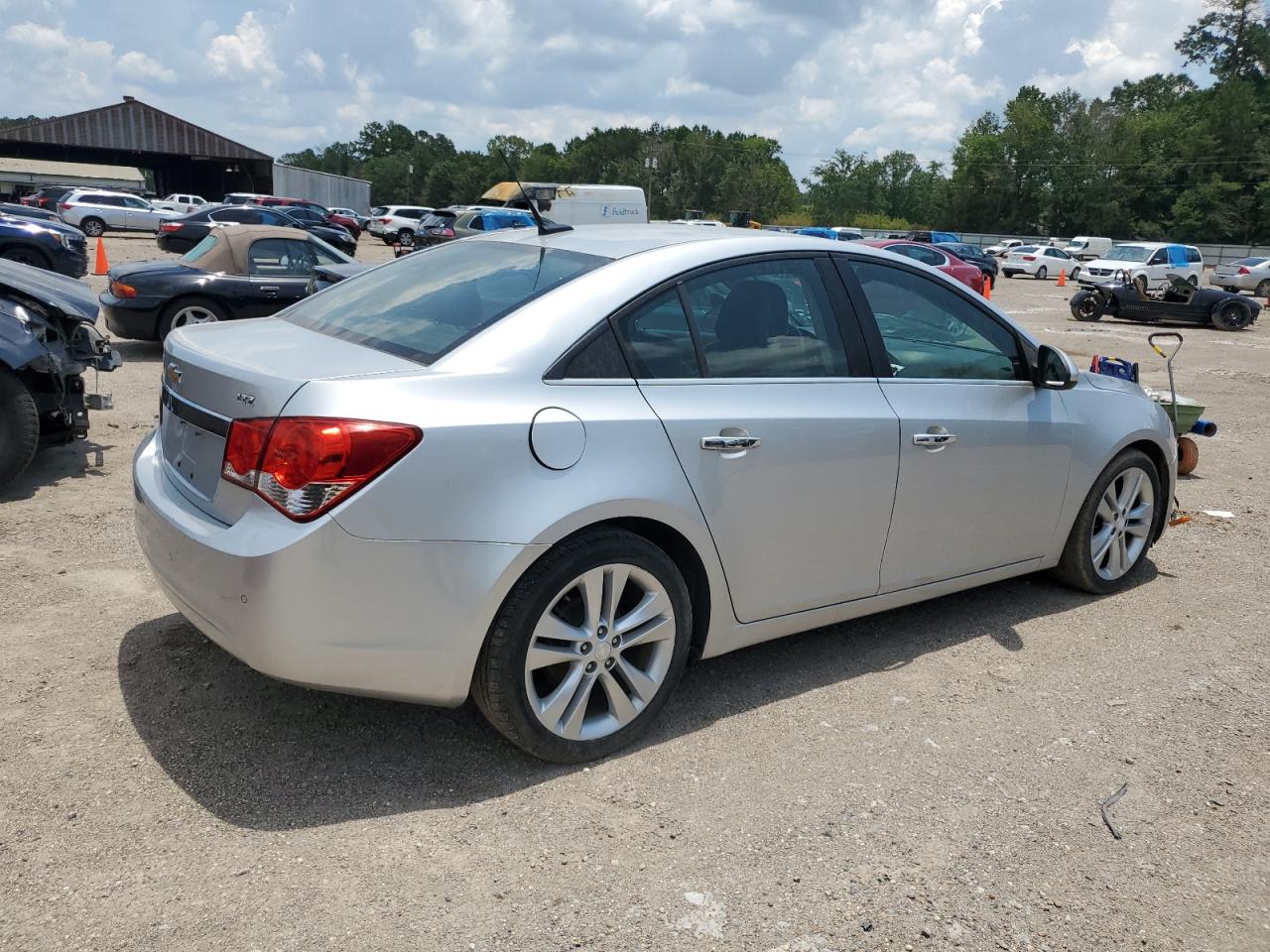 2012 Chevrolet Cruze Ltz vin: 1G1PH5SC8C7148655