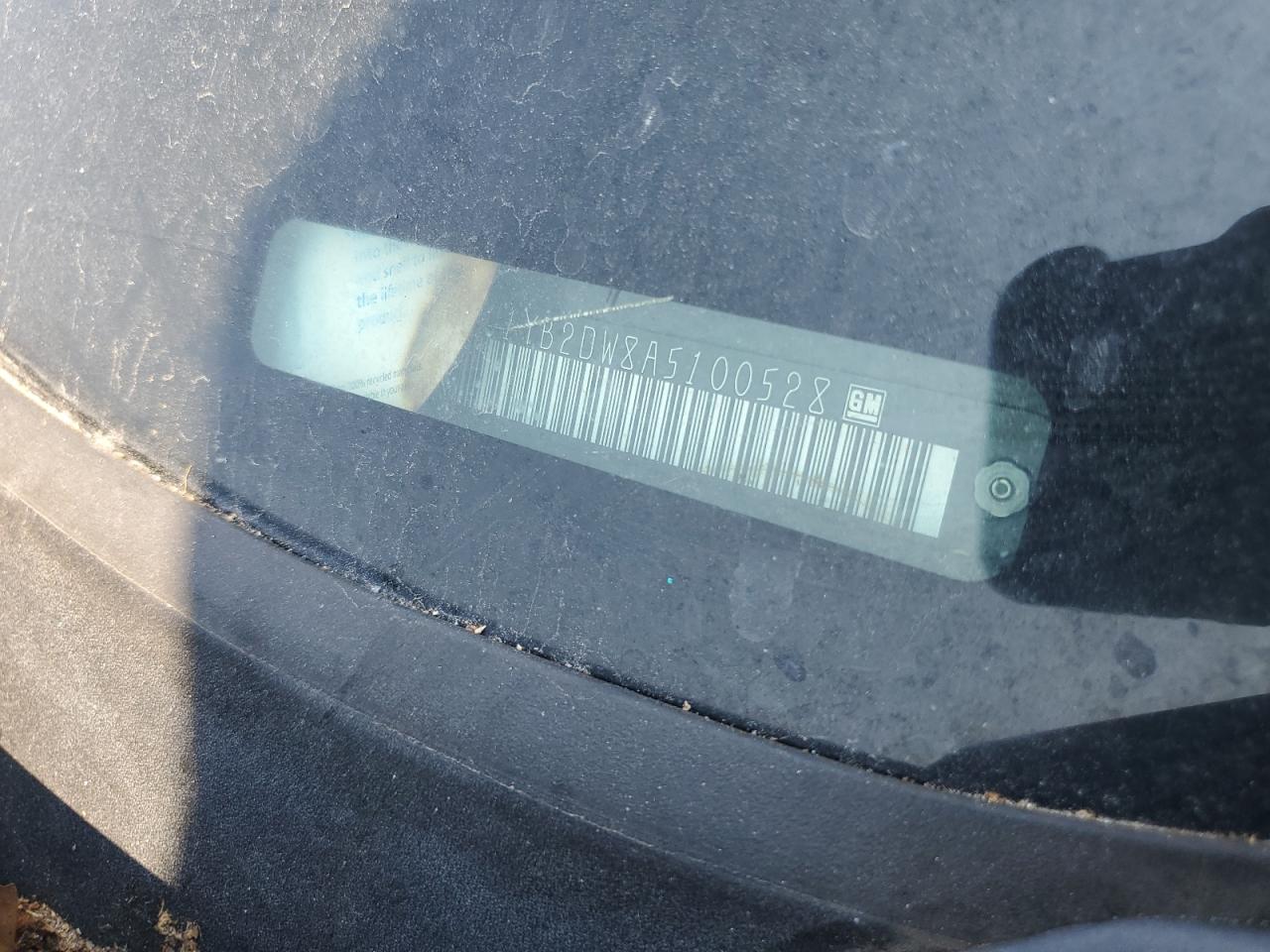 1G1YB2DW8A5100528 2010 Chevrolet Corvette