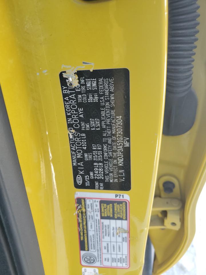 KNDJP3A51G7307304 2016 Kia Soul +