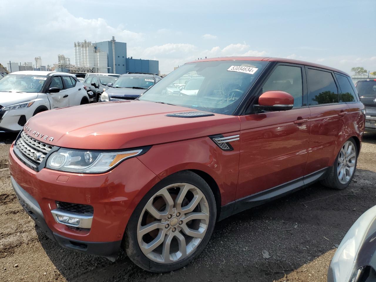 2014 Land Rover Range Rover Sport Hse vin: SALWR2WF8EA372655