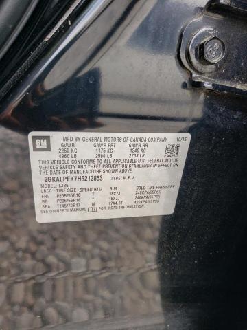 2017 GMC TERRAIN SL - 2GKALPEK7H6212853